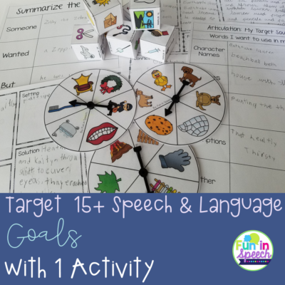 How to Target 15+ Different Speech-Language Therapy Goals with ONE Engaging Activity!