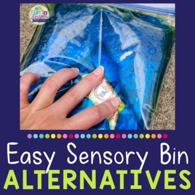 16 Easy to Clean Speech Therapy Sensory Bin Alternatives