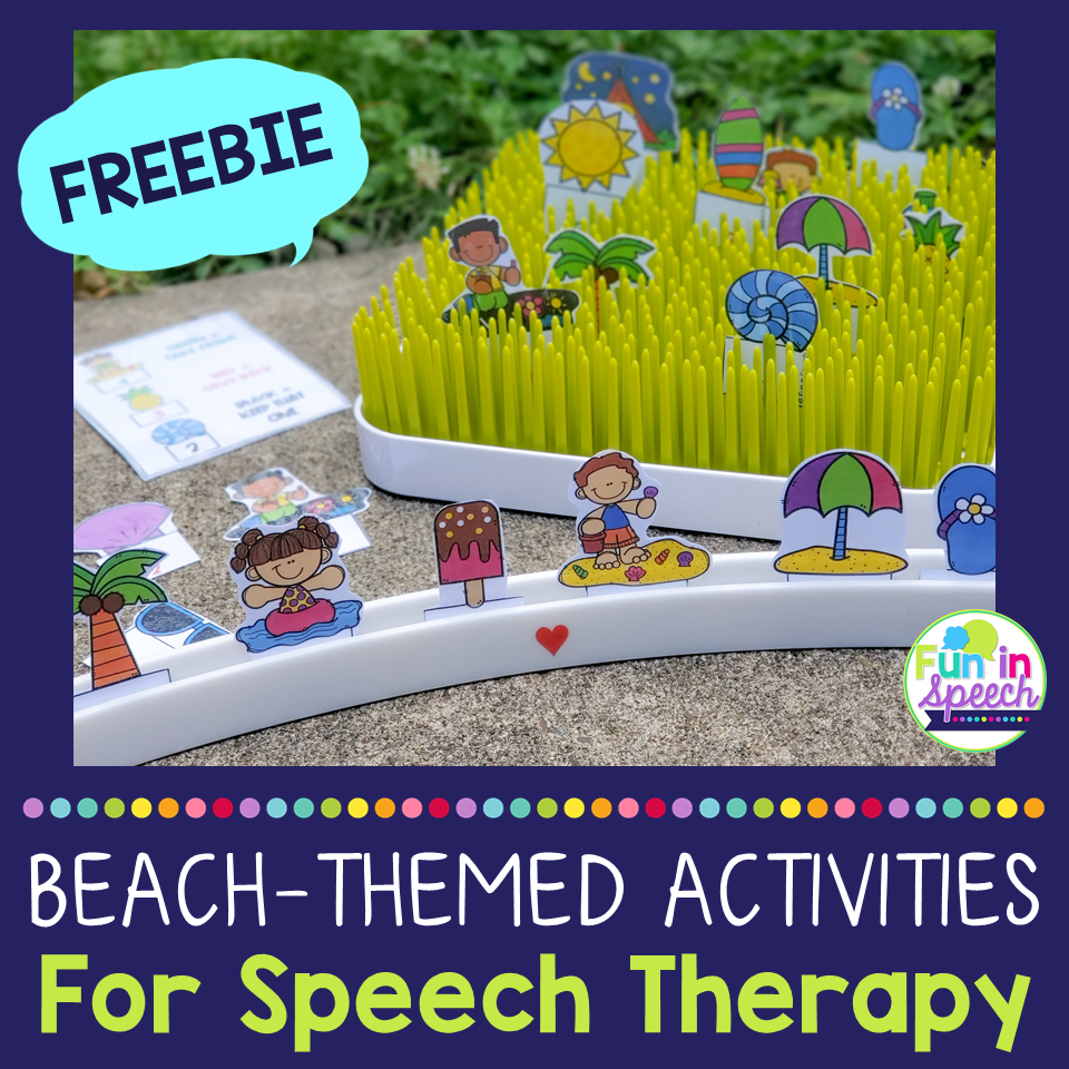 Summer Speech Therapy Activities
